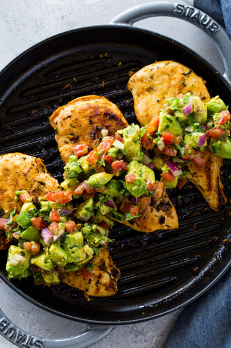 grilled chicken menu