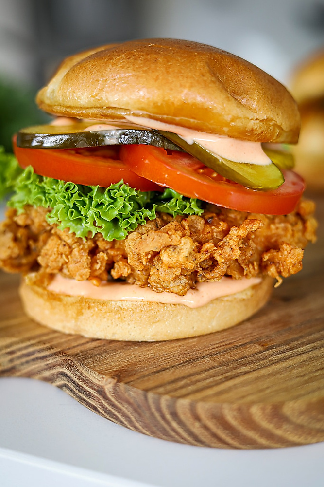 Spicy Chicken Deluxe Sandwich