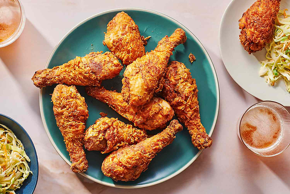 fried chicken bone in