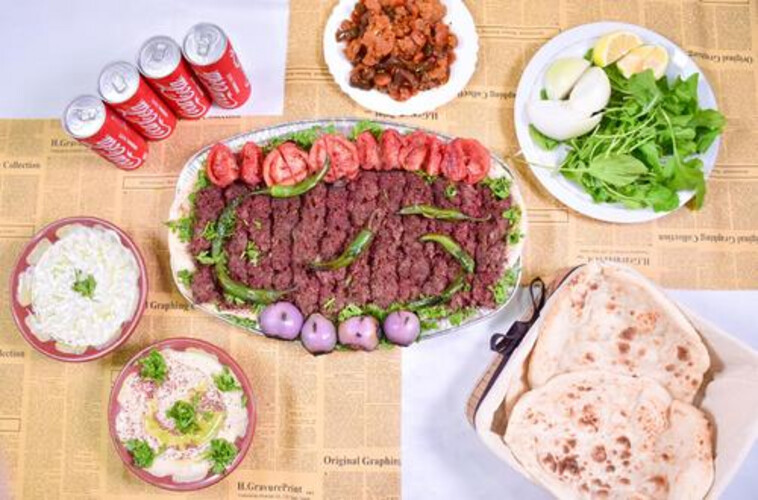 Special Kebab Abo Fadel Platter