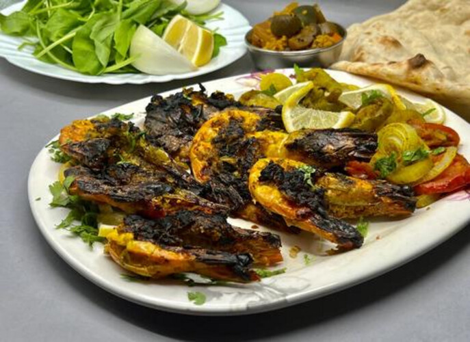 grilled shrimp