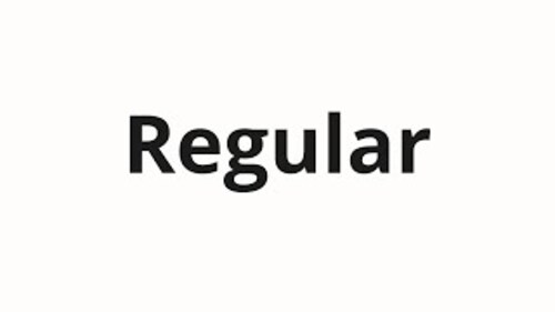 Regular