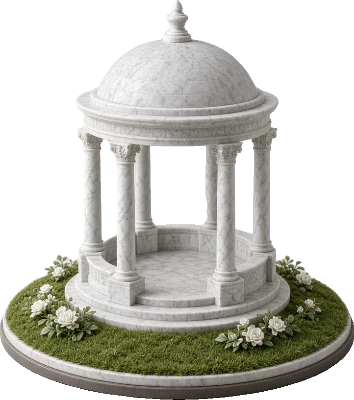 The marble pavilion
