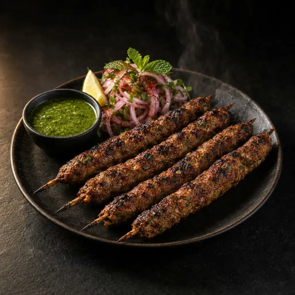 Lamb Seekh Kebab