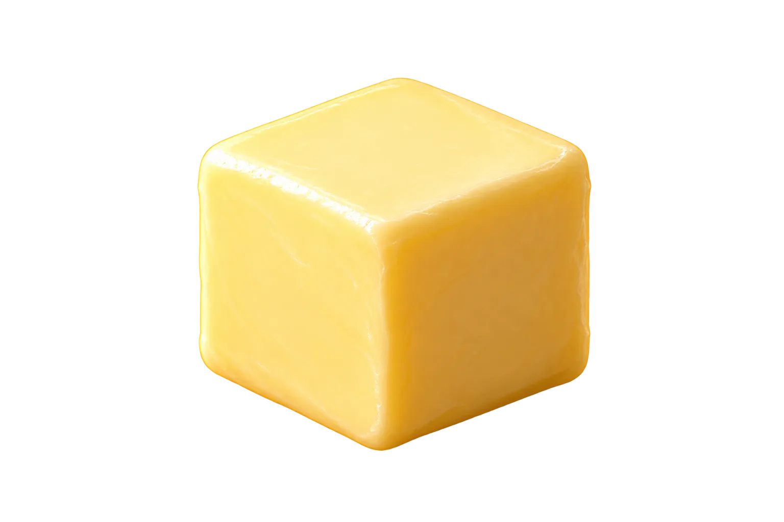 A cube of butter