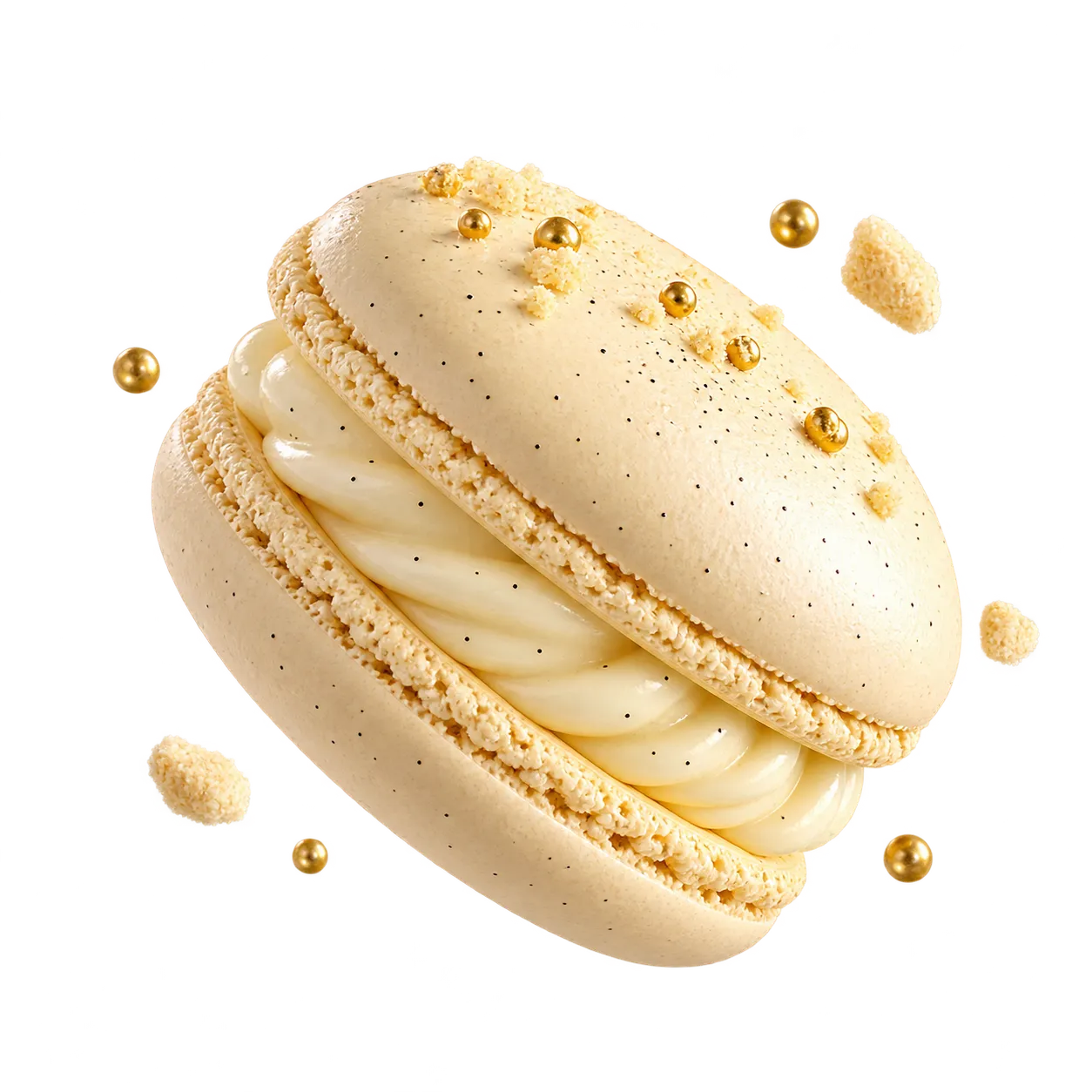 Vanilla macaron